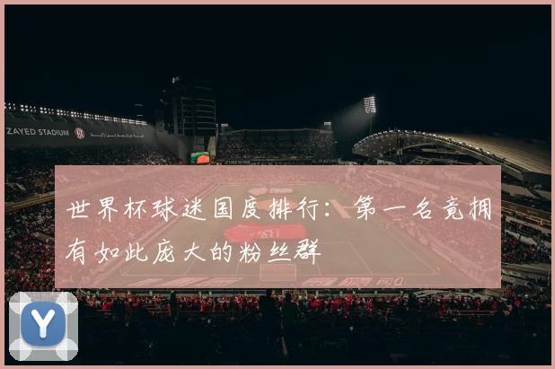 世界杯球迷国度排行：第一名竟拥有如此庞大的粉丝群