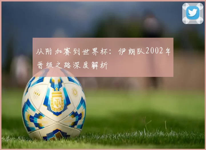 从附加赛到世界杯:伊朗队2002年晋级之路深度解析